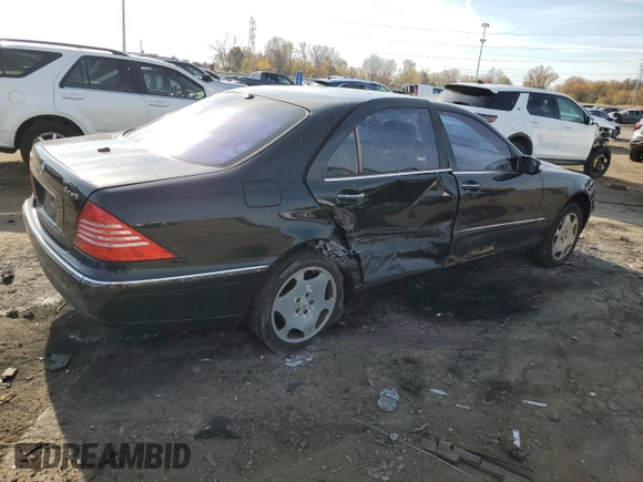 2006 Mercedes-Benz S 500 with VIN WDBNG84JX6A476485, listed as a Copart auction lot 77179734 with 229,079 mi miles and Clean title. Bid and sale history available at DreamBid. Image 3.