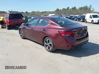 2020 Nissan Sentra SV z VIN 3N1AB8CV3LY282894, wystawiony jako IAAI lot #42125194 z przebiegiem 51 165 mil mil oraz . Historia ofert i sprzedaży dostępna na DreamBid. Obrazek 3.