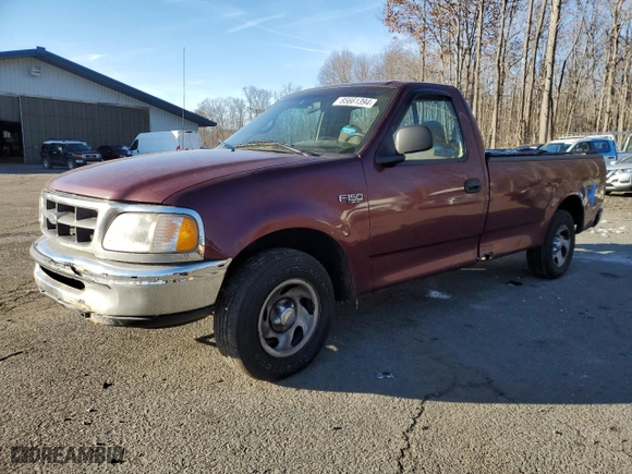 1997 Ford F-150 Standard with VIN 1FTDF1721VNA54544, listed as a Copart auction lot 85661394 with 221,536 mi miles and Salvage Title. Bid and sale history available at carsss.com. Image 1.