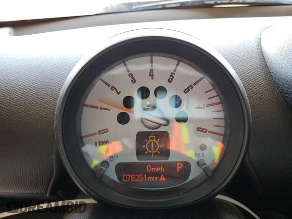 2014 MINI Countryman S with VIN WMWZC3C53EWP27805, listed as a Copart auction lot 56984385 with 78,251 mi miles and Salvage title. Bid and sale history available at DreamBid. Image 9.