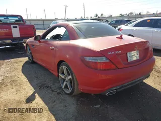 2015 Mercedes-Benz SLK-Class SLK 350 with VIN WDDPK5HA8FF108414, listed as a IAAI auction lot 41379078 with 94,606 mi miles. Bid and sale history available at carsss.com. Image 3.