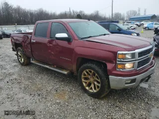 2014 Chevrolet Silverado 1500 LT with VIN 3GCUKREH7EG397000, listed as a Copart auction lot 44456235 with 228,486 mi miles and Salvage Title. Bid and sale history available at carsss.com. Image 4.