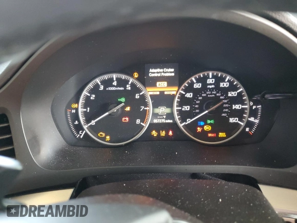 2019 Acura ILX Premium with VIN 19UDE2F78KA008414, listed as a Copart auction lot 52602515 with 57,275 mi miles and Salvage title. Bid and sale history available at DreamBid. Image 9.