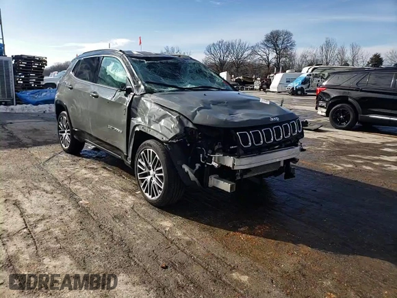 2023 Jeep Compass Limited with VIN 3C4NJDCN3PT505450, listed as a Copart auction lot 45548735 with 18,326 mi miles and Salvage Title. Bid and sale history available at DreamBid. Image 13.