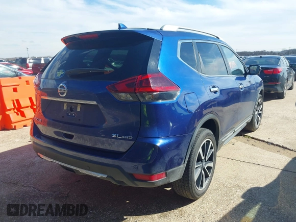 2019 Nissan Rogue SL with VIN 5N1AT2MVXKC835744, listed as a IAAI auction lot 41321618 with 62,872 mi miles. Bid and sale history available at carsss.com. Image 4.