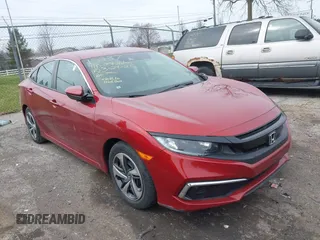 2020 Honda Civic LX z VIN 2HGFC2F60LH577654, wystawiony jako IAAI lot #41996439 z przebiegiem 41 851 mil mil oraz . Historia ofert i sprzedaży dostępna na DreamBid. Obrazek 1.