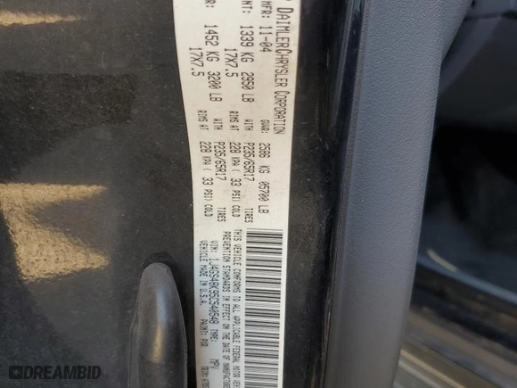 2005 Jeep Grand Cherokee Laredo with VIN 1J4GS48K95C540548, listed as a Copart auction lot 46756545 with 0 mi miles and Salvage Title. Bid and sale history available at carsss.com. Image 15.
