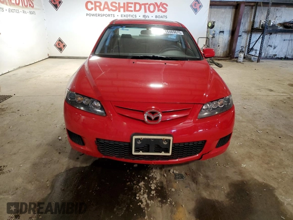 2008 Mazda 6 i Sport VE with VIN 1YVHP80C885M47093, listed as a Copart auction lot 46469675 with 68,773 mi miles and Salvage Title. Bid and sale history available at carsss.com. Image 5.