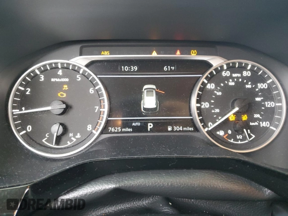 2024 Nissan Pathfinder SL with VIN 5N1DR3CC1RC313807, listed as a Copart auction lot 55822515 with 7,625 mi miles and Salvage title. Bid and sale history available at DreamBid. Image 9.