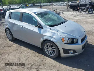 2012 Chevrolet Sonic LT with VIN 1G1JC6SHXC4126065, listed as a IAAI auction lot 42274470 with 77,324 mi miles and . Bid and sale history available at DreamBid. Image 1.