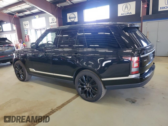 2014 Land Rover Range Rover Supercharged with VIN SALGS2EF4EA131718, listed as a Copart auction lot 51641175 with 95,794 mi miles and Clean Title. Bid and sale history available at DreamBid. Image 2.