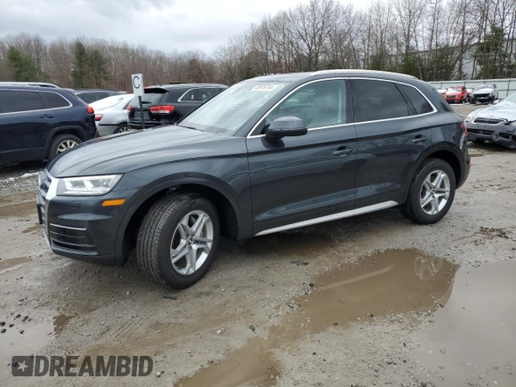 2018 Audi Q5 Premium Plus with VIN WA1BNAFY9J2218337, listed as a Copart auction lot 49578744 with 40,771 mi miles and Salvage Title. Bid and sale history available at carsss.com. Image 1.
