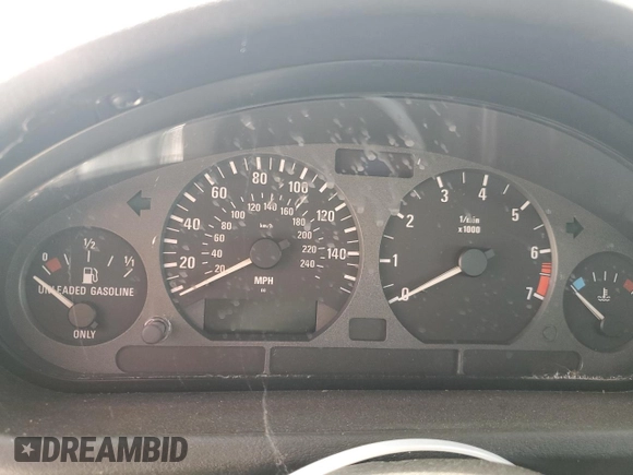 1998 BMW 3 Series 1.9L with VIN 4USCH7332WLE09254, listed as a Copart auction lot 77369444 with 0 mi miles and Clean Title. Bid and sale history available at carsss.com. Image 9.