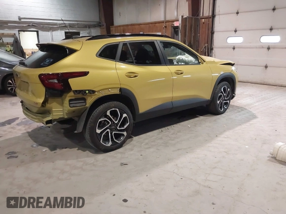 2024 Chevrolet Trax 2RS with VIN KL77LJE22RC168401, listed as a IAAI auction lot 41289797 with 33,224 mi miles and . Bid and sale history available at DreamBid. Image 4.