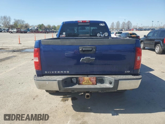 2013 Chevrolet Silverado 1500 LTZ with VIN 1GCRKTE74DZ296814, listed as a Copart auction lot 50508715 with 130,642 mi miles and Salvage Title. Bid and sale history available at DreamBid. Image 6.