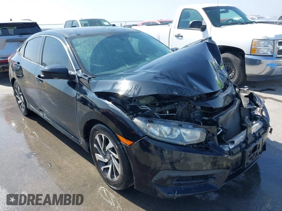 2016 Honda Civic Sedan EX with VIN 19XFC2F74GE070202, listed as a IAAI auction lot 41925477 with 148,453 mi miles. Bid and sale history available at carsss.com. Image 1.
