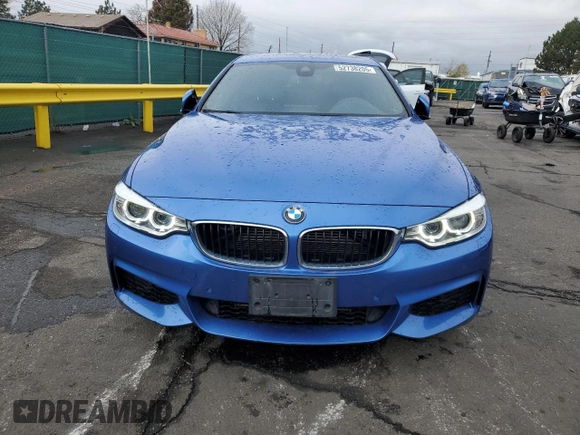 2016 BMW 4 Series 435i xDrive z VIN WBA4B3C50GG344205, wystawiony jako Copart lot #52738205 z przebiegiem 70 149 mil mil oraz Szkoda całkowita • Salvage title. Historia ofert i sprzedaży dostępna na DreamBid. Obrazek 5.