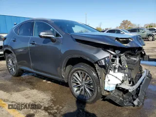 2024 Lexus NX with VIN 2T2GGCEZ7RC033708, listed as a Copart auction lot 76576974 with 9,747 mi miles and Salvage Title. Bid and sale history available at carsss.com. Image 4.