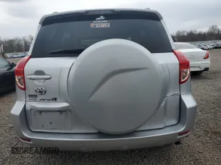 2008 Toyota RAV4 with VIN JTMBK33V685061265, listed as a Copart auction lot 52308535 with 104,609 mi miles and Salvage Title. Bid and sale history available at carsss.com. Image 6.