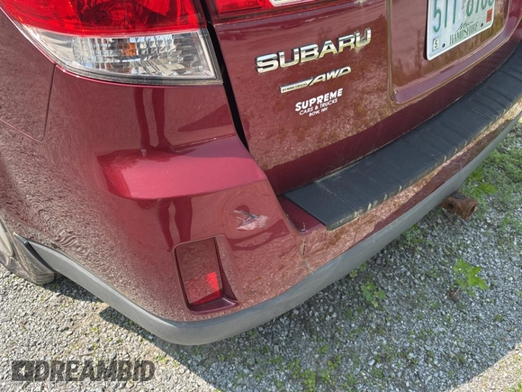 2012 Subaru Outback Prem with VIN 4S4BRBCC1C3296774, listed as a Copart auction lot 60992765 with Not provided miles and Clean title. Bid and sale history available at DreamBid. Image 9.