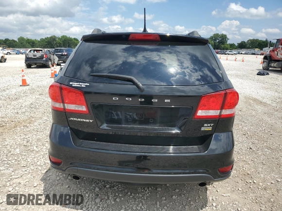 2017 Dodge Journey SXT with VIN 3C4PDCBG5HT576180, listed as a Copart auction lot 65262685 with 103,565 mi miles and Salvage title. Bid and sale history available at DreamBid. Image 6.