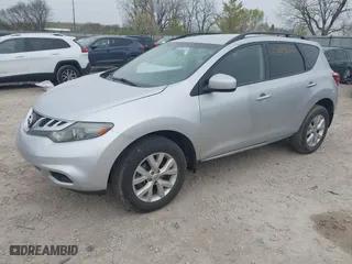 2014 Nissan Murano S with VIN JN8AZ1MU6EW416687, listed as a IAAI auction lot 42015846 with 221,252 mi miles. Bid and sale history available at carsss.com. Image 2.