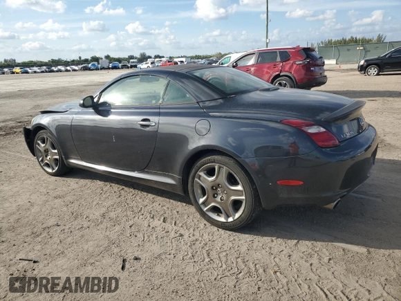 2006 Lexus SC 430 z VIN JTHFN48YX69001561, wystawiony jako Copart lot #44776165 z przebiegiem 91 337 mil mil oraz Szkoda całkowita • Salvage title. Historia ofert i sprzedaży dostępna na DreamBid. Obrazek 2.