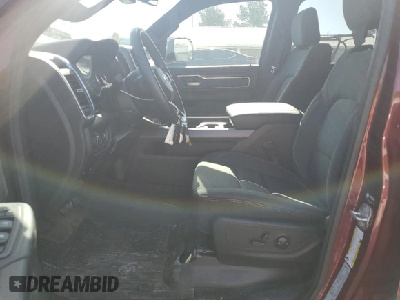 2022 Ram 1500 Big Horn with VIN 1C6SRFFT6NN381504, listed as a Copart auction lot 56403735 with 30,043 mi miles and Salvage title. Bid and sale history available at DreamBid. Image 7.