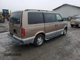 2000 GMC Safari with VIN 1GKDM19W9YB537215, listed as a Copart auction lot 44083255 with 230,032 mi miles and Salvage Title. Bid and sale history available at carsss.com. Image 3.