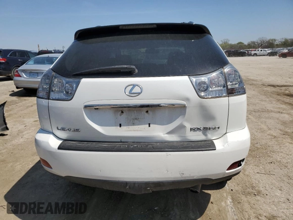 2009 Lexus RX 350 with VIN 2T2HK31U69C103471, listed as a Copart auction lot 51581155 with 205,766 mi miles and Salvage Title. Bid and sale history available at DreamBid. Image 6.