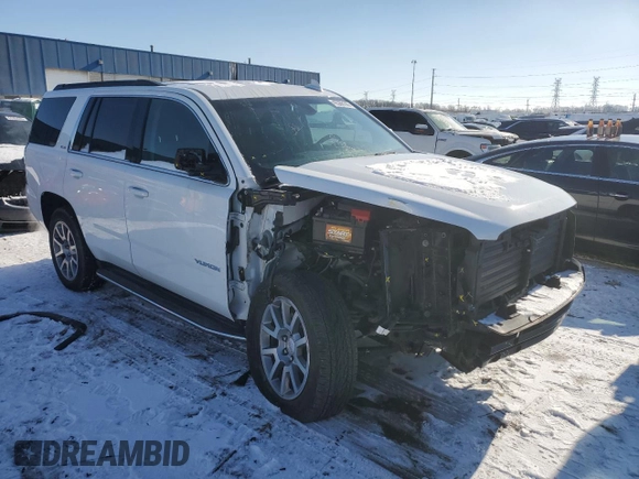 2019 GMC Yukon SLE with VIN 1GKS2AKC5KR279044, listed as a Copart auction lot 42368145 with 63,290 mi miles and Clean Title. Bid and sale history available at carsss.com. Image 4.