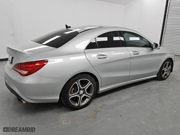 2014 Mercedes-Benz CLA-Class CLA 250 with VIN WDDSJ4EB1EN066192, listed as a Copart auction lot 45275555 with 106,026 mi miles and Clean Title. Bid and sale history available at carsss.com. Image 3.