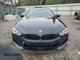 2024 BMW 8 Series M850i with VIN WBAGV8C00RCR84642, listed as a Copart auction lot 81367034 with 2,058 mi miles and Salvage Title. Bid and sale history available at carsss.com. Image 5.