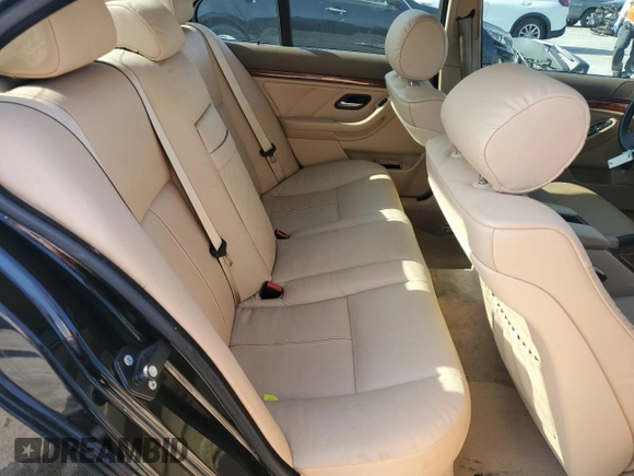 2000 BMW 5 Series 528iA with VIN WBADM6349YGU04874, listed as a Copart auction lot 45578875 with 89,674 mi miles and Salvage Title. Bid and sale history available at carsss.com. Image 10.