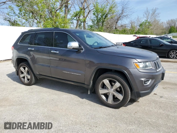 2016 Jeep Grand Cherokee Limited 75th Anniversary with VIN 1C4RJFBG3GC303588, listed as a Copart auction lot 53254915 with 130,660 mi miles and Salvage Title. Bid and sale history available at DreamBid. Image 4.
