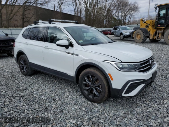 2022 Volkswagen Tiguan SE с VIN 3VV2B7AX4NM150237, выставлен на аукционе Copart как лот 52554015 с пробегом 39 654 миль миль и Списание • Salvage title. История ставок и продаж доступна на DreamBid. Изображение 4.
