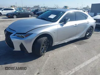 2023 Lexus IS 350 F Sport with VIN JTHGZ1B22P5068062, listed as a IAAI auction lot 41993855 with 36,710 mi miles and . Bid and sale history available at DreamBid. Image 17.