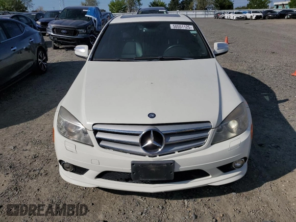 2008 Mercedes-Benz C 350 Sport with VIN WDDGF56X28R031391, listed as a Copart auction lot 50551125 with 175,049 mi miles and Clean Title. Bid and sale history available at DreamBid. Image 5.