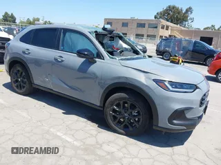 2024 Honda HR-V Sport with VIN 3CZRZ1H52RM729575, listed as a IAAI auction lot 42360144 with 10,906 mi miles and . Bid and sale history available at DreamBid. Image 1.