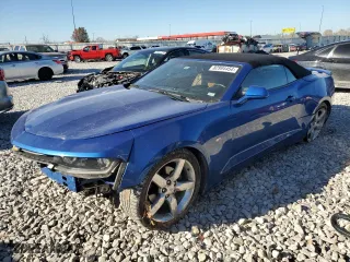 2016 Chevrolet Camaro 2LT with VIN 1G1FD3DX2G0165025, listed as a Copart auction lot 82994454 with 122,566 mi miles and Salvage Title. Bid and sale history available at carsss.com. Image 1.