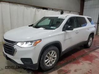 2020 Chevrolet Traverse LS with VIN 1GNEVFKW8LJ146003, listed as a Copart auction lot 44682015 with 66,928 mi miles and Salvage Title. Bid and sale history available at carsss.com. Image 1.