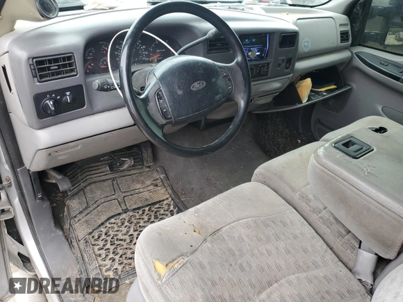 1999 Ford F-250 XL with VIN 1FTNX20F4XED44462, listed as a Copart auction lot 42911735 with 322,144 mi miles and Salvage title. Bid and sale history available at DreamBid. Image 8.
