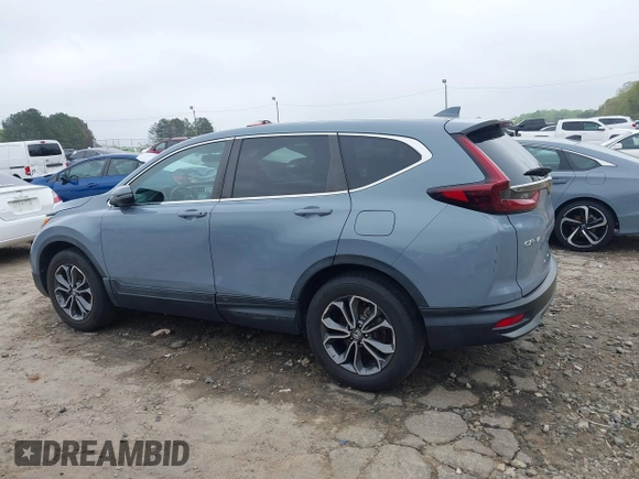 2020 Honda CR-V EX with VIN 7FARW2H51LE010421, listed as a IAAI auction lot 41861502 with 24,261 mi miles. Bid and sale history available at carsss.com. Image 14.
