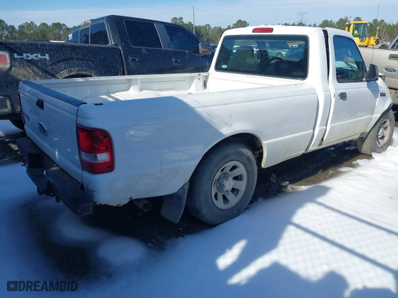 2008 Ford Ranger XL with VIN 1FTYR10U78PA51791, listed as a IAAI auction lot 41378693 with 236,083 mi miles. Bid and sale history available at carsss.com. Image 4.