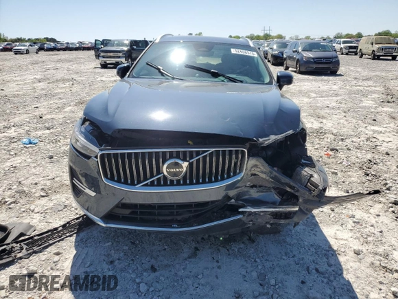 2022 Volvo XC60 Inscription with VIN YV4L12DL4N1025234, listed as a Copart auction lot 52458515 with Not provided miles and Salvage title. Bid and sale history available at DreamBid. Image 5.