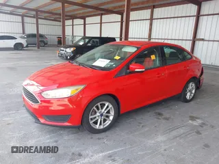 2017 Ford Focus SE with VIN 1FADP3F2XHL221516, listed as a IAAI auction lot 42102077 with 58,596 mi miles and . Bid and sale history available at DreamBid. Image 2.
