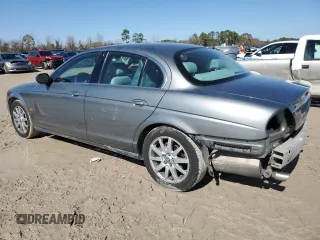 2003 Jaguar S-Type with VIN SAJEB01T83FM51480, listed as a Copart auction lot 43444065 with 83,840 mi miles and Salvage Title. Bid and sale history available at DreamBid. Image 2.