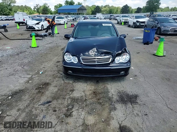 2006 Mercedes-Benz C 230 Sport with VIN WDBRF52HX6A900802, listed as a Copart auction lot 56059425 with 180,660 mi miles and Salvage title. Bid and sale history available at DreamBid. Image 13.