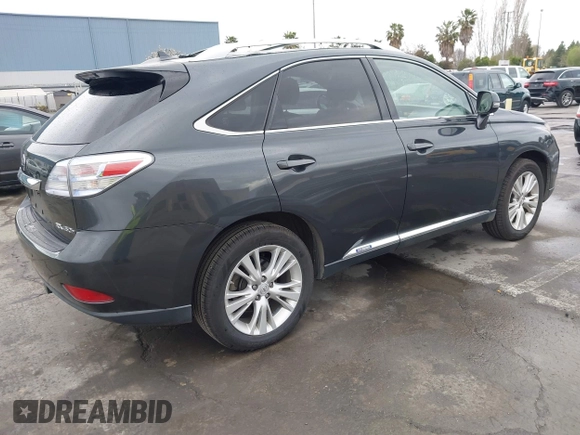 2010 Lexus RX 450h with VIN JTJBC1BA7A2415024, listed as a IAAI auction lot 41910248 with 234,595 mi miles and . Bid and sale history available at DreamBid. Image 4.