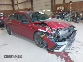 2025 Hyundai Elantra N Line z VIN KMHLR4DF4SU907639, wystawiony jako IAAI lot #42172197 z przebiegiem 1 871 mil mil oraz . Historia ofert i sprzedaży dostępna na DreamBid. Obrazek 1.